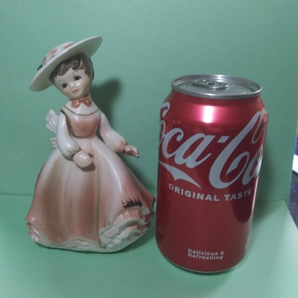Vintage  NAPCOWARE Southern Belle Girl figurine pretty model  C6391 FLAWS - Picture 12 of 17